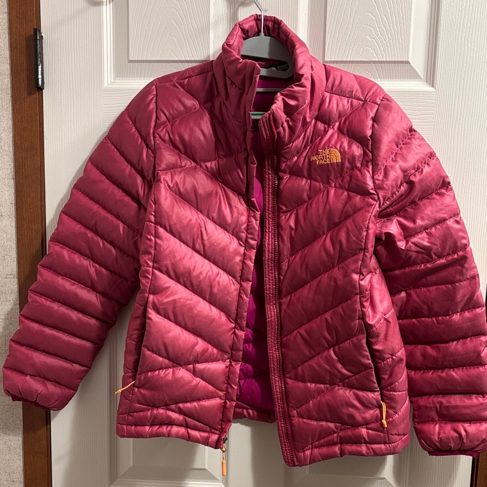 The North Face Fuchsia Quilted Jacket